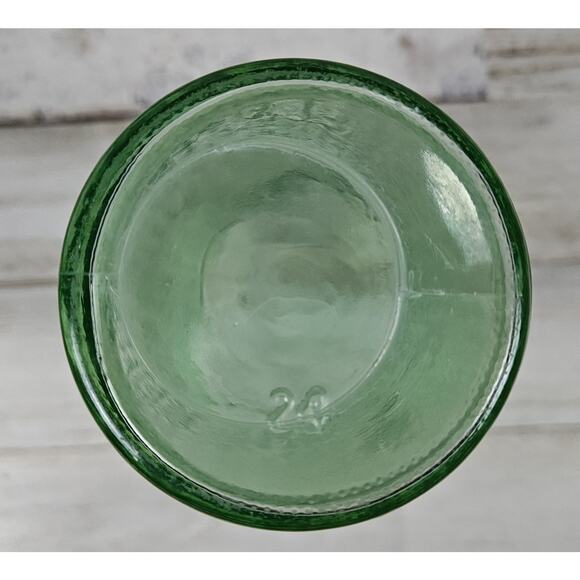 Vintage 1970s CHATEAU By LIBBEY Glass 16oz 6" Iced Tea Tumbler Green Tint - Picture 3 of 5